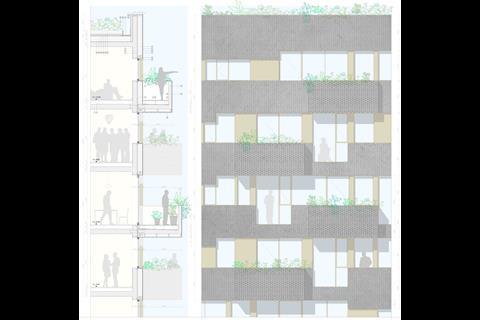 Luxembourg - winning AZPML design - detail